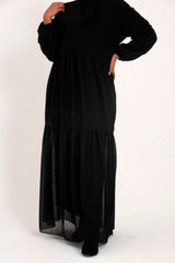 Best Pompom Dress Black